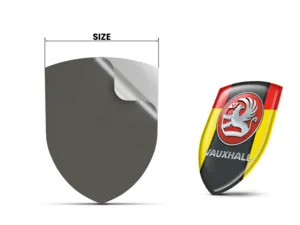 Vauxhall Decalcomanie Lunotto Auto Resistenti Stile Universale